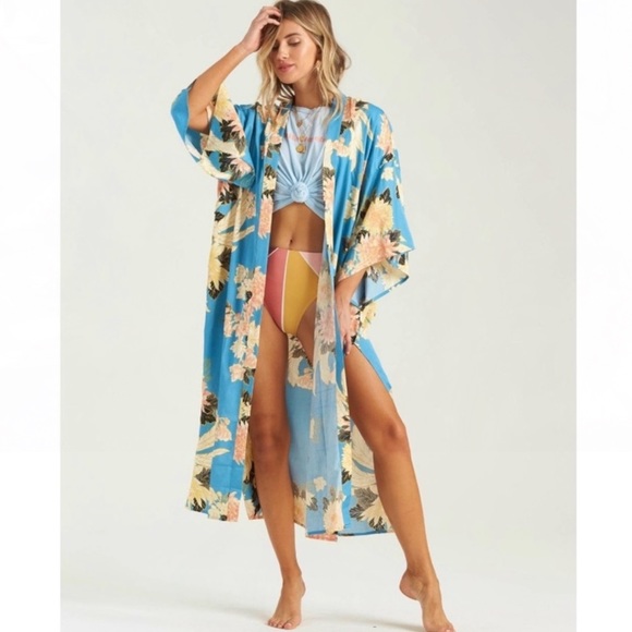 🔥🔥BILLABONG - EASTERN RISER KIMONO ROBE TOP🔥🔥 - Picture 8 of 11